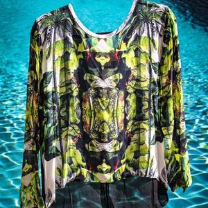 ARTELIER x Nicole Miller Sheer Blouse